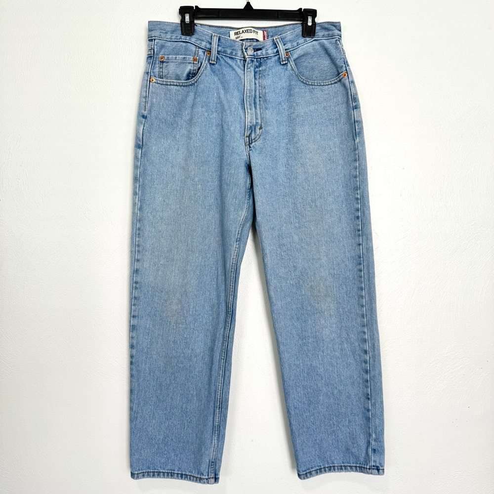 Levi's 550 Jeans Men’s 34x29 Light Wash Relaxed Fit Denim Casual Classic